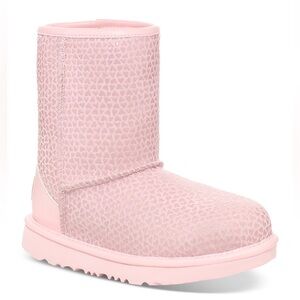 UGG Toddler Classic Ii Gel Hearts Boot In Pink